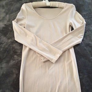 M. Rena long sleeve form fitting dress